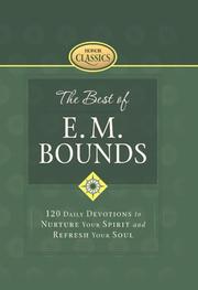 Front cover of The Best of E. M. Bounds by Stephen W. Sorenson