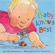 Cover of Baby knows best by Henderson, Kathy
