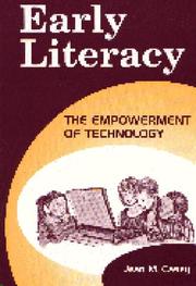 Cover of Early literacy by Jean Marie Casey