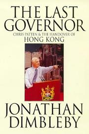Cover of The last governor by Jonathan Dimbleby