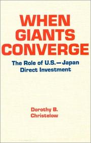 Cover of When giants converge by Dorothy B. Christelow