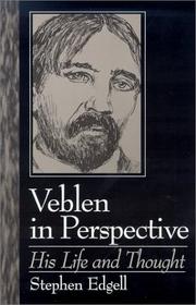 Cover of Veblen in Perspective by Stephen Edgell