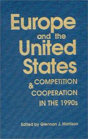 Front cover of Europe and the United States by Glennon J. Harrison