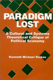 Cover of Paradigm lost by Kenneth M. Stokes