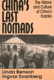 Front cover of China's last Nomads by Linda Benson