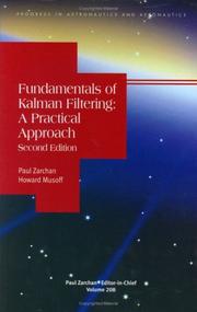 Front cover of Fundamentals of Kalman filtering by Paul Zarchan