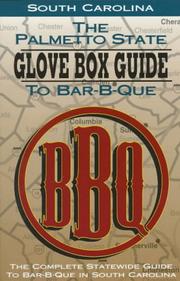 Front cover of The Palmetto State glove box guide to bar-b-que by Bbq Digest