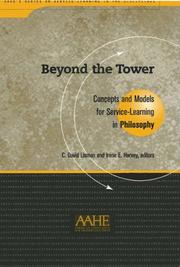 Cover of Beyond the tower by C. David Lisman