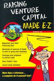 Front cover of Raising venture capital made e-z by Harold R. Lacy