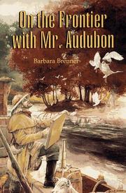Cover of On the Frontier With Mr Audubon by Barbara Brenner