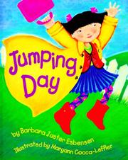 Cover of Jumping day by Barbara Juster Esbensen
