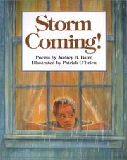 Cover of Storm coming! by Audrey B. Baird