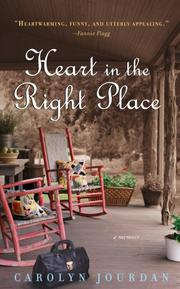 Front cover of Heart in the Right Place by Carolyn Jourdan
