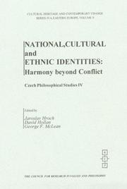 Front cover of National, cultural, and ethnic identities by Jaroslav Hroch