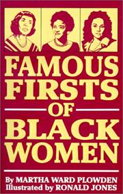 Front cover of Famous firsts of Black women by Martha Ward Plowden