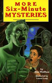 Front cover of More six-minute mysteries by Don L. Wulffson