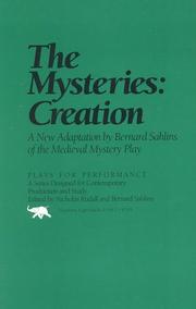 Front cover of The Mysteries: Creation by Bernard Sahlins