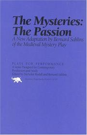 Cover of The mysteries--The Passion by Bernard Sahlins