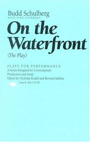 Cover of On the waterfront by Budd Schulberg