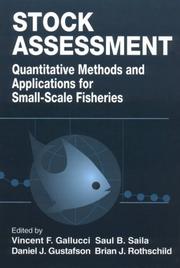 Front cover of Stock assessment by Vincent F. Gallucci