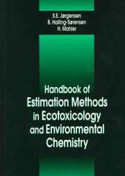 Cover of Handbook of estimation methods in ecotoxicology and environmental chemistry by Sven Erik Jørgensen