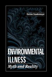 Cover of Environmental illness by Herman Staudenmayer