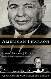 Cover of American pharaoh by Adam Cohen