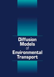 Cover of Diffusion models of environmental transport by Bruce Choy