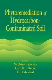 Front cover of Phytoremediation of hydrocarbon contaminated soils by Stephanie Fiorenza