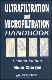 Cover of Ultrafiltration and microfiltration handbook by Munir Cheryan
