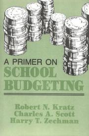 Front cover of A primer on school budgeting by Robert N. Kratz