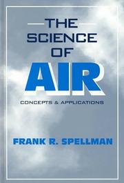 Front cover of The science of air by Frank R. Spellman