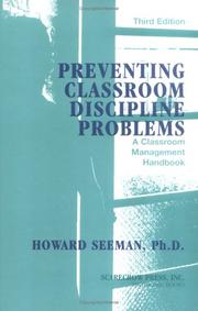Cover of Preventing Classroom Discipline Problems by Howard Seeman