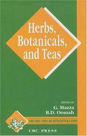 Front cover of Herbs, botanicals & teas by Giuseppe Mazza