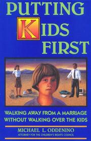 Cover of Putting Kids First by Michael L. Oddenino