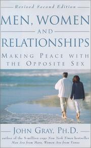 Front cover of Men, Women and Relationships by John Gray