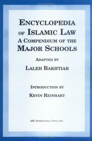 Front cover of Encyclopedia of Islamic law by Laleh Bakhtiar