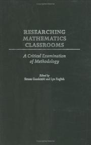 Front cover of Researching mathematics classrooms by Lyn D. English