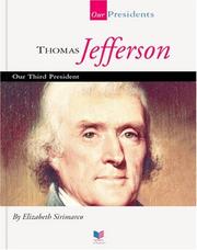 Cover of Thomas Jefferson by Elizabeth Sirimarco