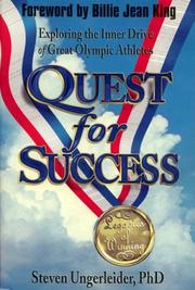 Cover of Questfor success by Steven Ungerleider
