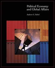 Front cover of Political economy and global affairs by Andrew Carl Sobel