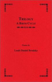 Cover of Trilogy by Louis Daniel Brodsky