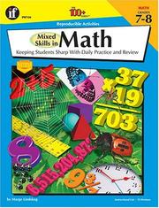 Front cover of The 100+ Series Mixed Skills in Math, Grades 7-8 by Marge Kindskog