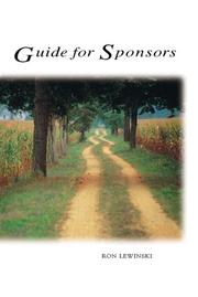 Cover of Guide for sponsors by Ron Lewinski