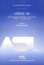 Front cover of Gödel '96 by Czech Republic) Godel 9 (1996 Brno