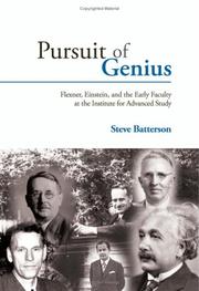 Front cover of Pursuit of genius by Steve Batterson