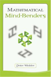 Cover of Mathematical Mind-Benders by Peter Winkler