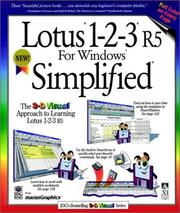 Front cover of Lotus 1-2-3 release 5 for Windows simplified by Ruth Maran
