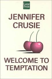 Front cover of Welcome to Temptation by Jennifer Crusie