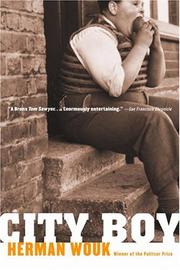 Cover of The city boy by Herman Wouk